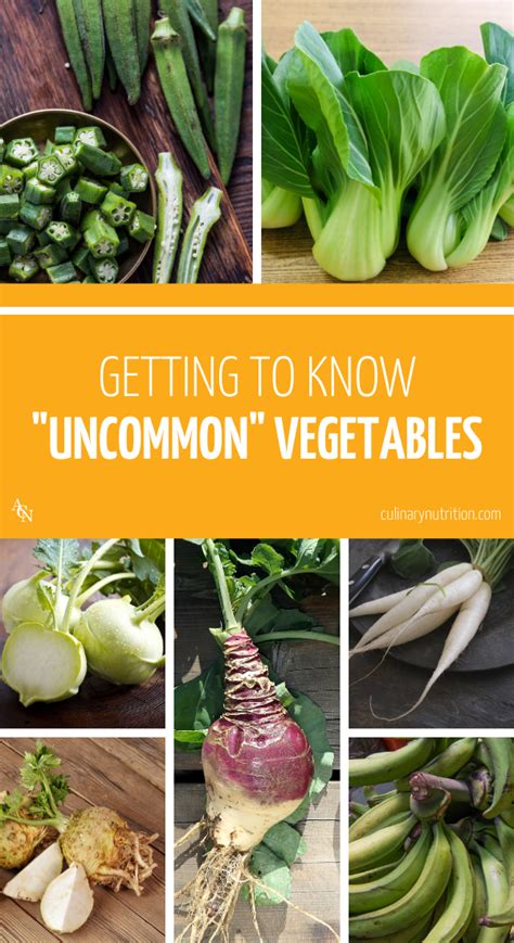 Getting to Know Out of the Ordinary or Uncommon Vegetables